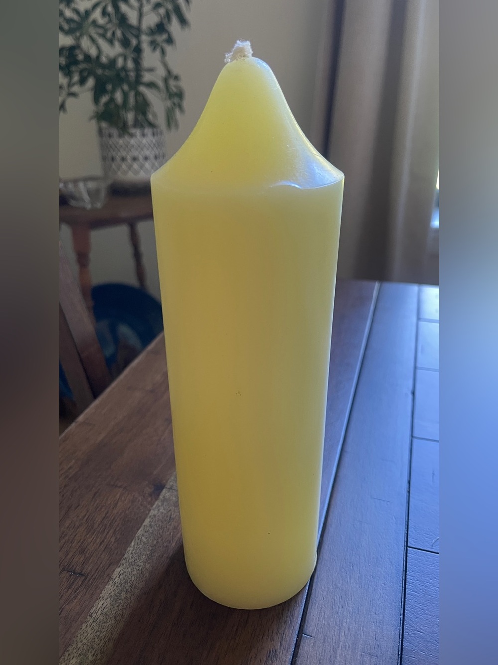 Vintage PartyLite pear 3x9 Pillar Candle NIB